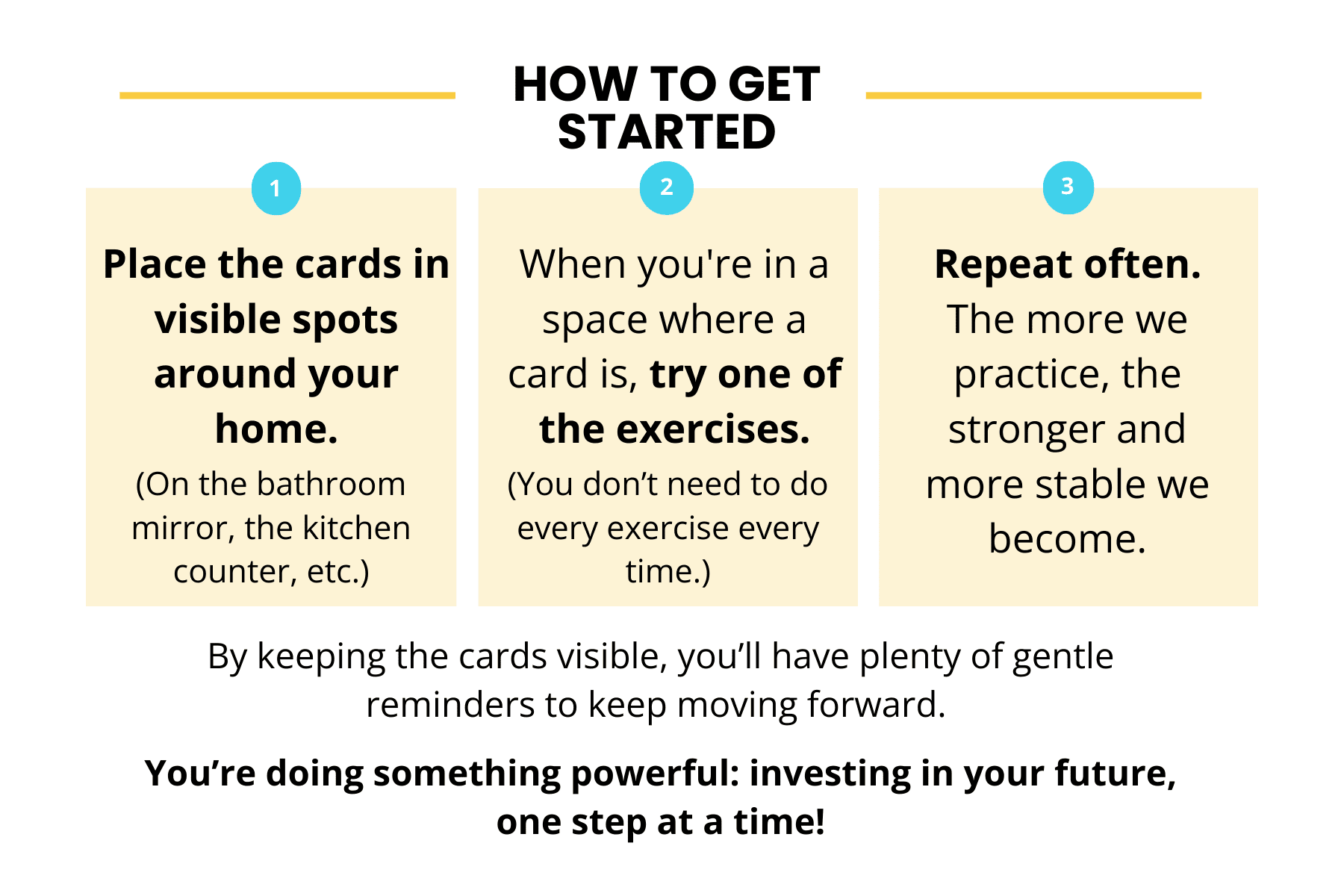 20 Balance Booster Cards - Image 6